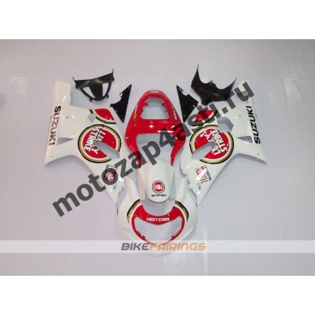 Комплект мотопластика Suzuki GSXR600-750 01-03,GSXR1000 00-02 LUCKY STRIKE.