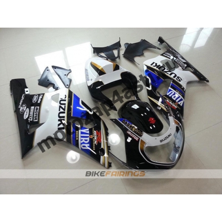 Комплект мотопластика Suzuki GSXR600-750 01-03,GSXR1000 00-02 VIRU.