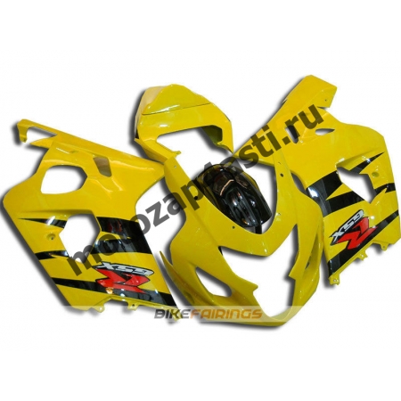 Комплект пластика Suzuki GSXR600-750 04-05 Желтый-2.