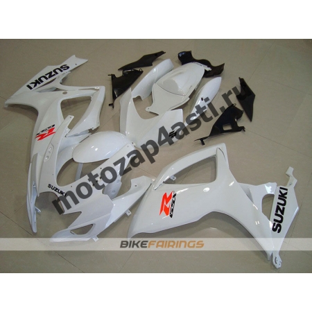 Комплект пластика Suzuki GSXR600-750 06-07 Белый.