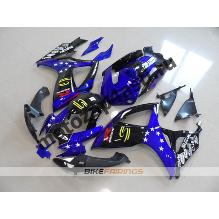 Комплект пластика Suzuki GSXR600-750 06-07 WHITE STAR.