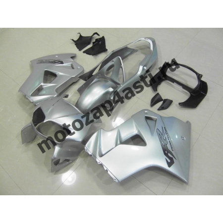 Комплект мотопластика Honda VFR800 98-01  Серебристый.