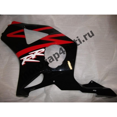 Боковинка Honda CBR954rr 02-03 левая Цвет: Черно-Красный