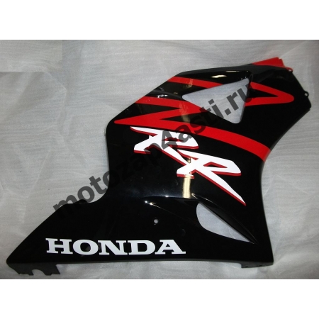 Боковинка Honda CBR954rr 02-03 правая Цвет: Черно-Красный
