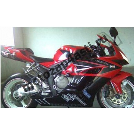 Комплект пластика Honda CBR1000RR 2006-2007 Штатный Красно-черный-1