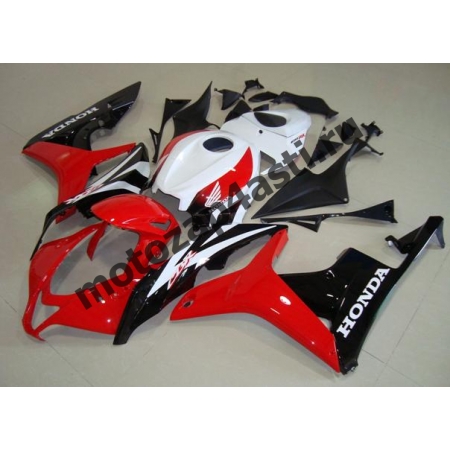 Комплект Мотопластика Honda CBR600rr 07-08 Штатный Красно-бело-черный.