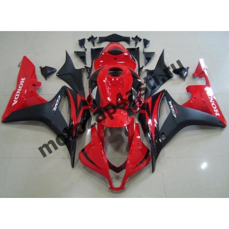 Комплект Мотопластика Honda CBR600rr 09-12 Штатный Красно-Черный.