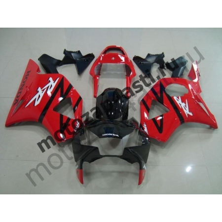 Комплект Мотопластика Honda CBR954RR 2002-2003 красно-черный-1