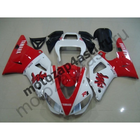 Комплект Мотопластика Yamaha R1 98-99 Бело-красный