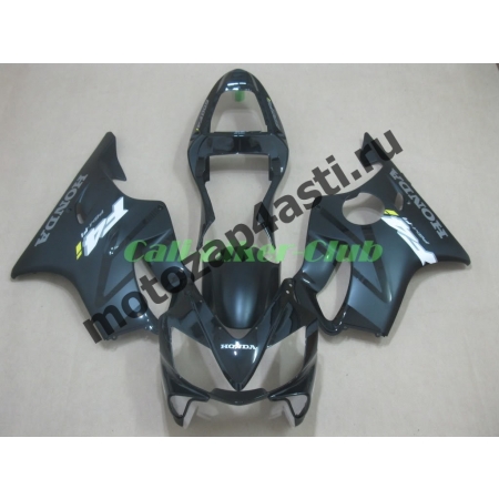 Комплект пластика для мотоцикла Honda CBR600 F4i 01-07 Черно-Серый Глянцевый