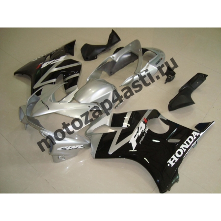 Комплект пластика для мотоцикла Honda CBR600 F4i 01-07 Черно-Серый.