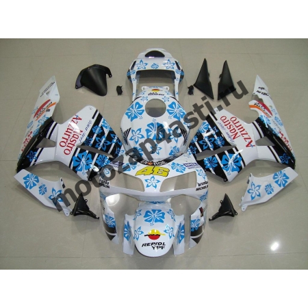Комплект Мотопластика Honda CBR600RR 03-04 Nastro Azurro