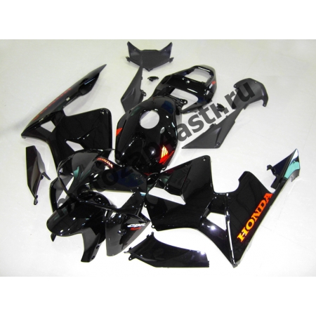 Комплект Мотопластика Honda CBR600RR 05-06 Черный глянцевый