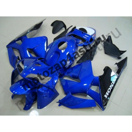 Комплект Мотопластика Honda CBR600RR 05-06 Сине-черный.