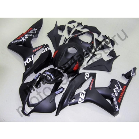 Комплект Мотопластика Honda CBR600RR 07-08 Черный матовый Repsol.