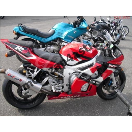 Комплект Пластика Yamaha R6 01-02 Штатный Черно-Бело-Красный