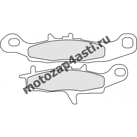 Колодки тормозные ST084 (EBC FA342r)