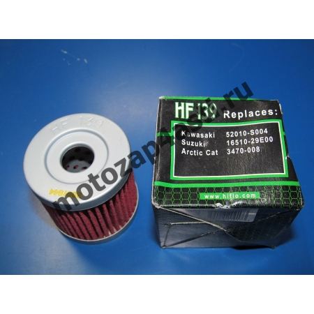 Фильтр масляный Hiflofiltro HF139