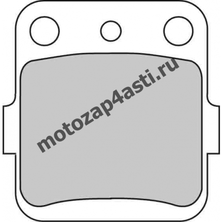 Колодки тормозные ST025 (Nissin 2p-283 EBC FA84)