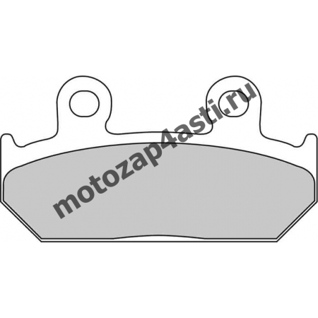 Колодки тормозные ST026 (Nissin 2p-216 EBC FA121)