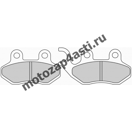 Колодки тормозные ST027 (EBC FA264)