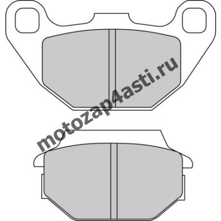 Колодки тормозные ST036 (EBC FA305)