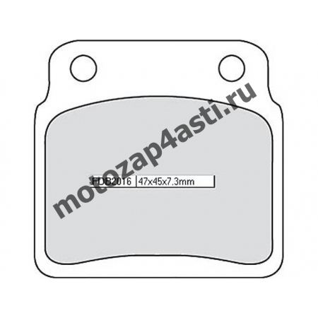 Колодки тормозные ST078 (EBC FA137)