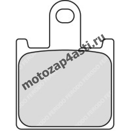 Колодки тормозные ST081 (Nissin 2p-311 EBC FA417)