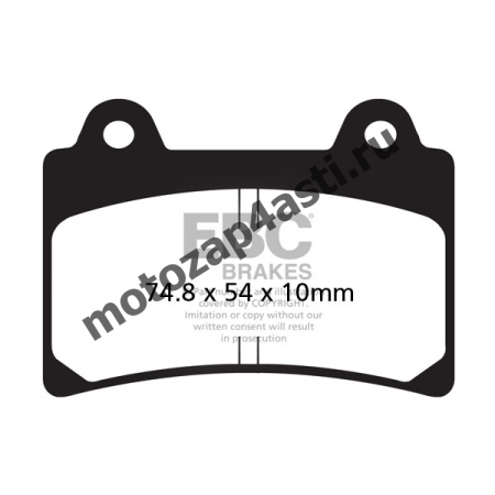 Колодки тормозные ST105 (Nissin 2p-228 EBC FA123)